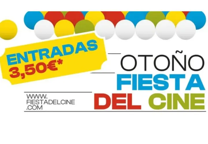 ¡Entradas a 3,50€ para la Fiesta del Cine! Disfruta del otoño con esta oferta.